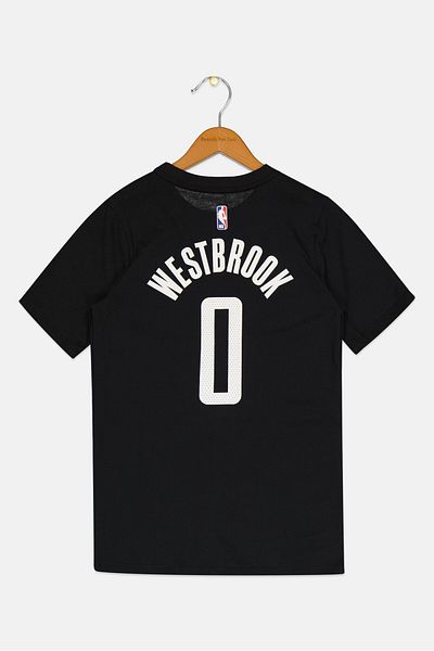 Nike x NBA Kids Boy Sportswear Fit Westbrook T-Shirt, Black