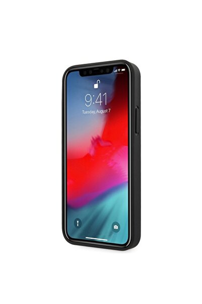 Guess Husă pentru iPhone 12 / iPhone 12 Pro, T13, piele, gri