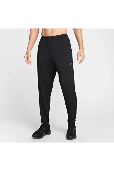 Nike Dri fit siyah erkek koşu eşofman altı - Fermuarlı paça hj3590-010