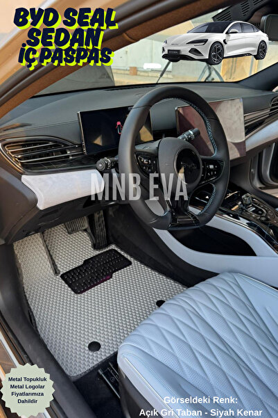 MNB EVA BYD SEAL SEDAN EVA OTO PASPAS (METAL TOPUKLUKLU, LOGOLU)