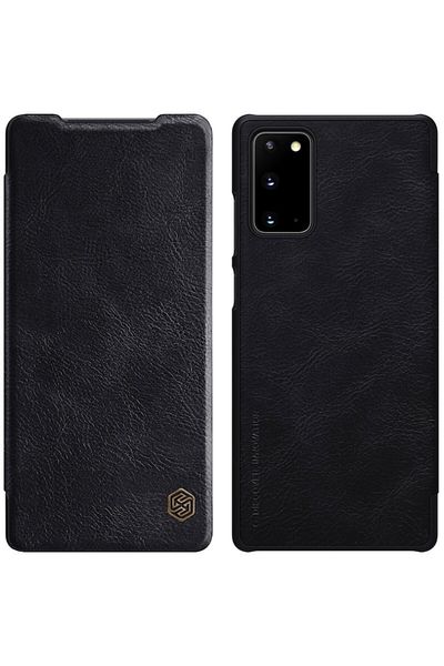 OEM Flip Cover Protective Case with Card Pockets Compatible with Samsung Galaxy Note 20, Black