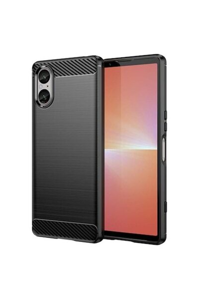 OEM Husă de protecție pentru Sony Xperia 5 V, Grip Pro, silicon carbon, G172,...