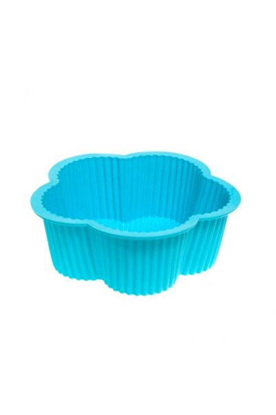 OEM Formă de tort din silicon, 8x23 cm, albastră