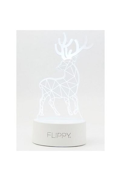 CLICK Decorative LED lamp, 3D, Deer, with remote control