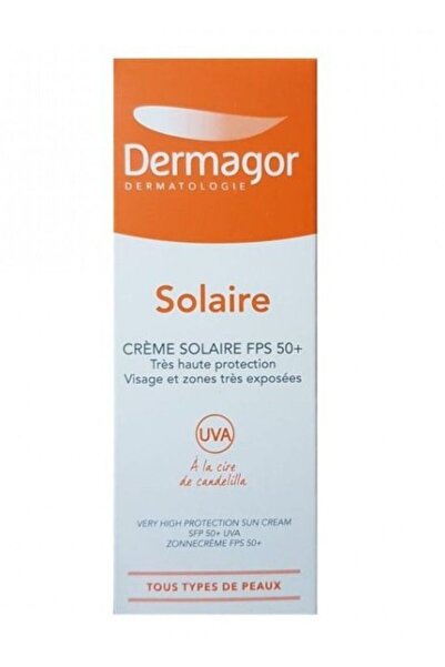 Dermagor كريم حماية عالي جدًا من الشمس SPF 50