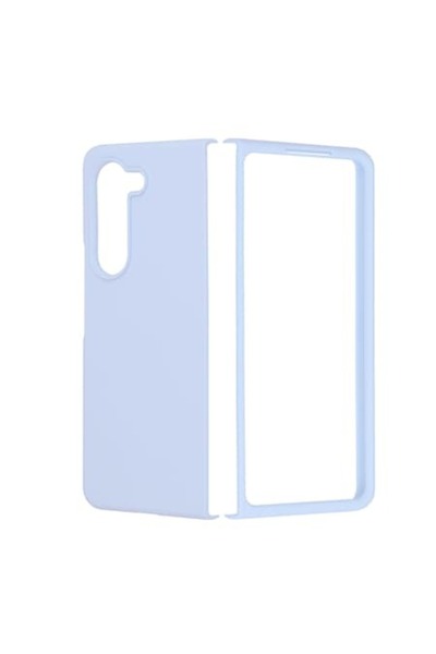 dalip Husă de protecție compatibilă cu Samsung Galaxy Z Fold5, silicon, violet lavandă