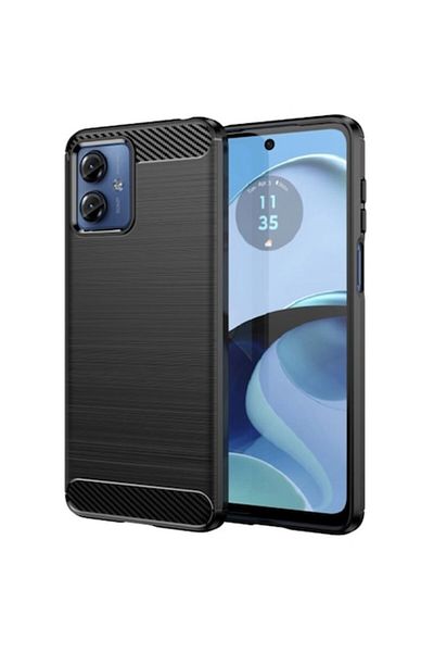 OEM Protective Case for Motorola Moto G14, Xtreme Armor, Thermoresistant Plastic, Intense Darkness