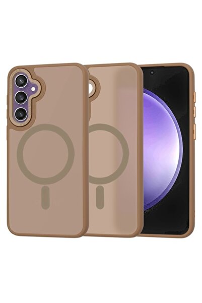 Velo Husa compatibila cu Samsung Galaxy S23 FE, Precision Fit, P918, Sandstone Intense Brown