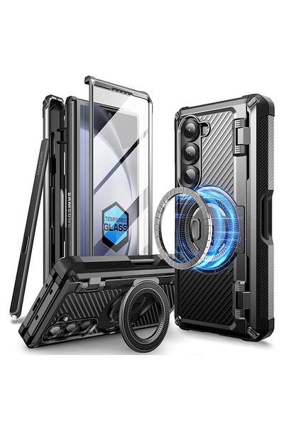 AXIO Case for Samsung Galaxy Z Fold6, Q82, Polycarbonate, Black