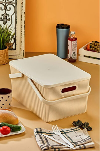 Genel Markalar 5 PARÇA BEJ TAŞINABİLİR 17 LT. PİKNİK SEPETİ