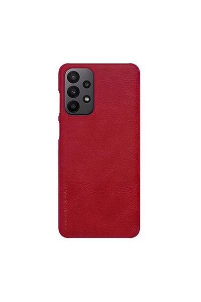 OEM Husă de protecție din piele pentru Samsung Galaxy S23, roșie