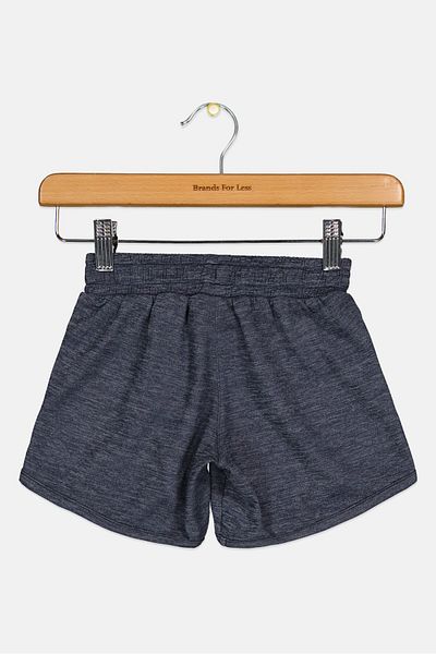 adidas Kids Girl Sportswear Fit Outdoor Shorts, Grey