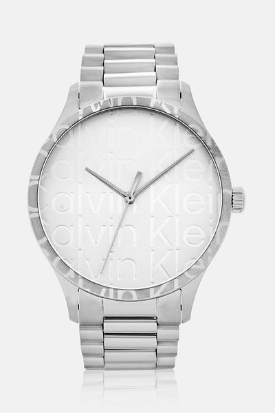 Calvin Klein Men 25200342 Stainless Steel Analog Watch 37 mm, Silver