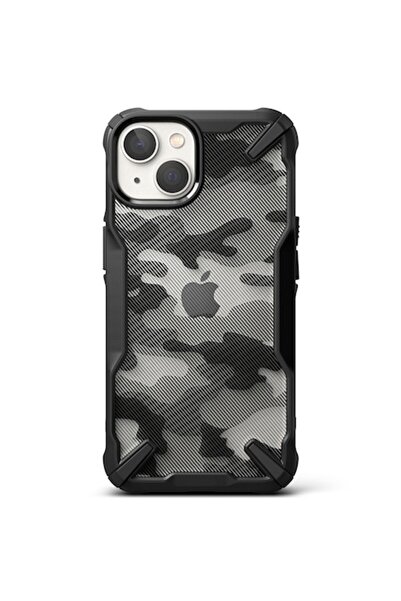 OEM Husă pentru iPhone 14 Plus, Camo Defender, Neagră - Stil militar pentru p...
