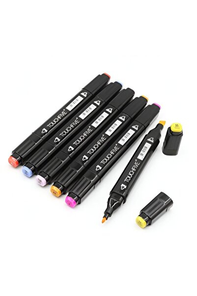 Bibilel Kids Set of 120 Double-tip Markers, Bibile, Alcohol-based, Waterproof Carrying Bag Included, Numbered Col