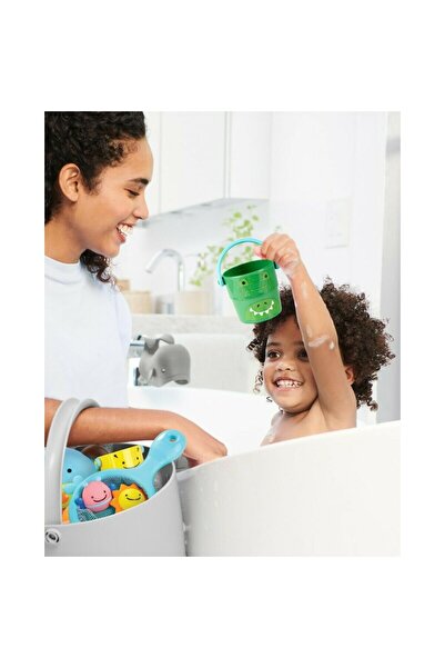 Skip Hop Bath toy set, Skip Hop, Zoo Stack&Pour, For stacking and