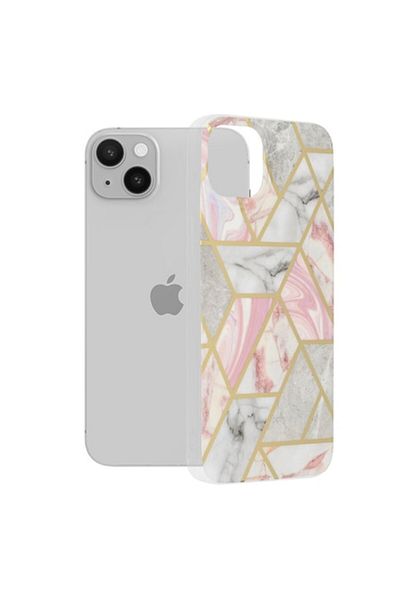 OEM Highly Protective Case for iPhone 14 Plus, Precision Fit, B2253, Thermoresistant Plastic, Soft Rose