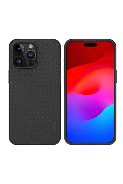 OEM Case for iPhone 15 Pro Max, Super Frosted Shield Pro, R139, Black