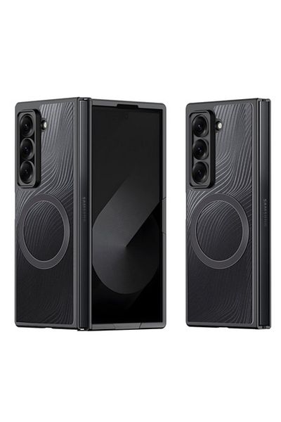 Techsuit Case for Samsung Galaxy Z Fold SE, D15, Polyurethane, Black