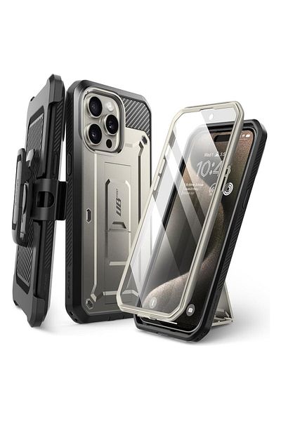 OEM Protective Case for iPhone 15 Pro, Xtreme Armor, Unicorn Beetle Pro, G278, Lexgard, Titan Gray