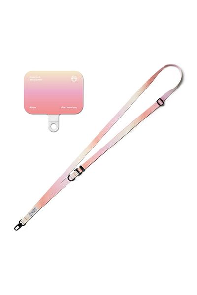 Ringke Snur pentru Smartphone, Z110, Materiale ecologice si biodegradabile, Textil, Aloha Sunset