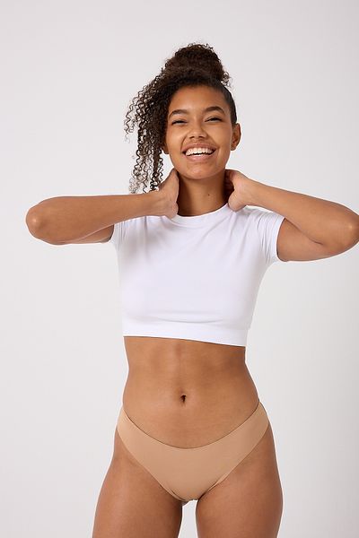 FOREVER MORE Laser Cut Slip Panties Ghost Panties