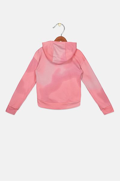 Nike Kids Girl Sportswear Fit Brand logo Outdoor Sweatshirt, Pink