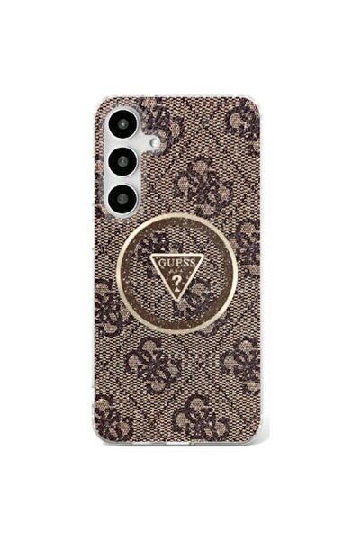 Guess Carcasă pentru Samsung Galaxy S25, K21, Policarbonat, Maro