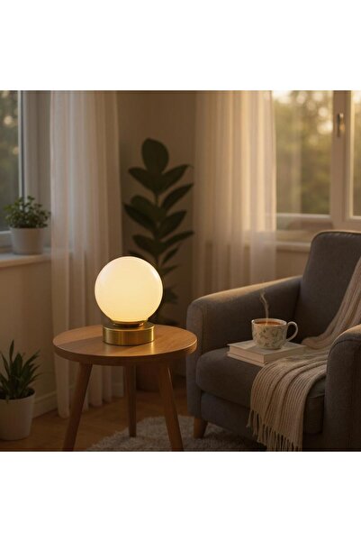 Ömür Avize irem gold kasa masa lambası