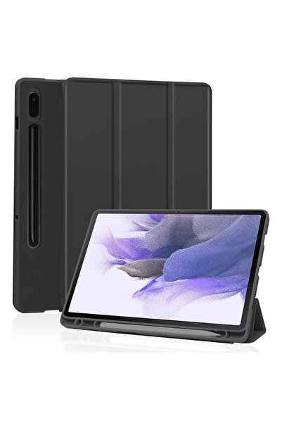 AXIO Husă de protecție pentru Samsung Galaxy Tab S7 FE, Protect, J60, TPU, Deep Dark