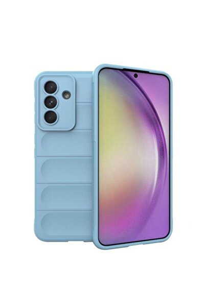Techsuit Husa pentru Samsung Galaxy A36 5G/A56 5G, D14, Poliuretan, Bleu