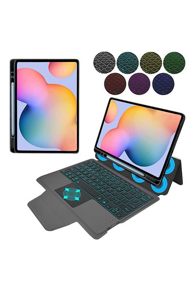 Techsuit Protective Case with Keyboard for Samsung Galaxy Tab S6 Lite 2020/2022/2024, Axio Protect, S36, Lexg