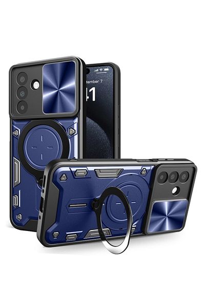 AXIO Husa pentru Samsung Galaxy A26 5G, P27, Policarbonat, Blue