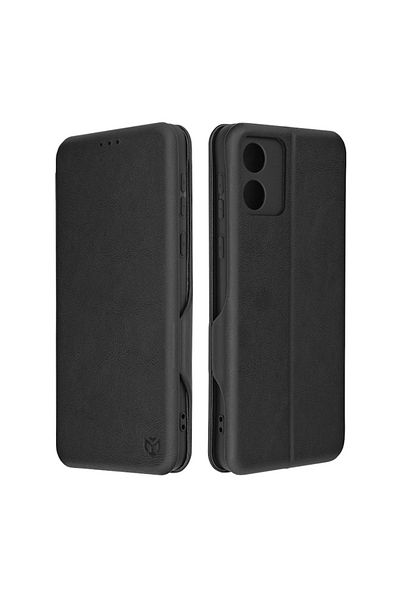 Axios Husă de protecție pentru Motorola Moto E13 Safe Wallet Plus, aspect elegant, întuneric intens
