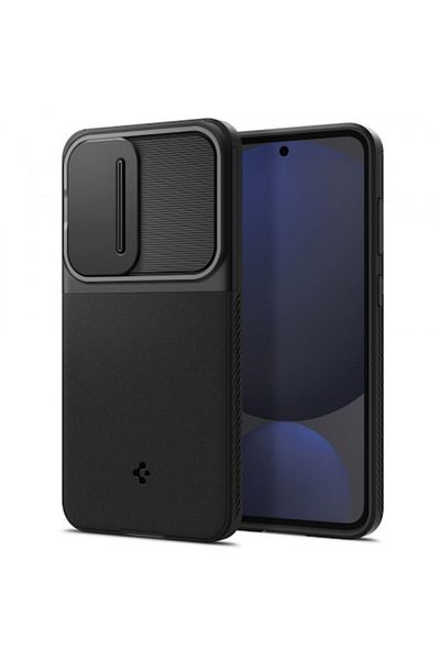 AXIO Husa Pentru Samsung Galaxy S24 FE S721 Spigen Optik Armor Neagra