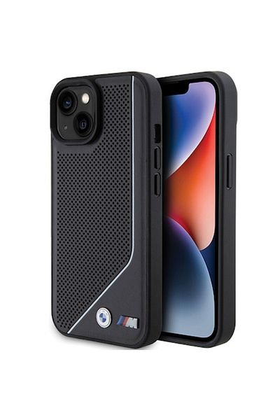 AXIO Husa pentru iPhone 15, J49, Piele ecologica, Black