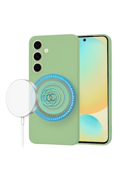 Velo Carcasă compatibilă cu Samsung Galaxy S24 FE, ergonomică, W801, silicon,...