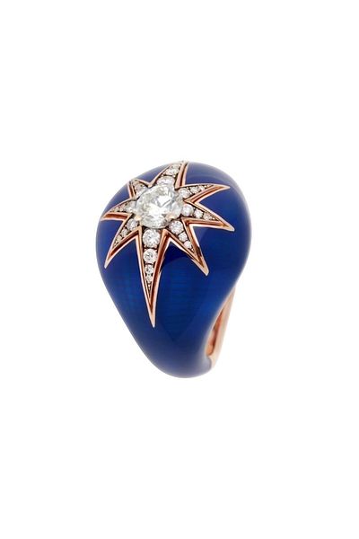 neslyaccessories Midnight Nova – Little Finger Ring