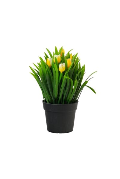 OEM Floare artificială în ghiveci, PVC 23x10x10 cm verde