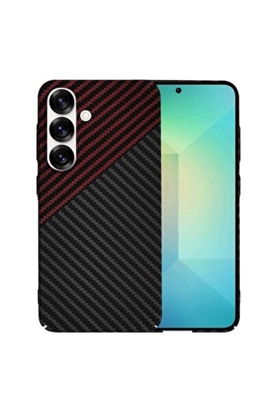 AXIO Husa pentru Samsung Galaxy S25, Q46, Policarbonat, Red Vortex