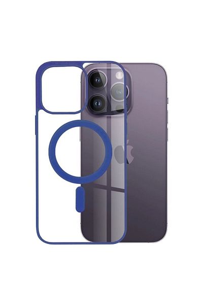 OEM Carcasă de înaltă protecție pentru iPhone 14 Pro Max, aspect elegant, plastic termorezistent, albastră
