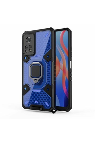 Axios Carcasă de înaltă protecție pentru Xiaomi Elegant Redmi Note 11/11S, rezistentă la impact, B1973, plastic dur, albastră