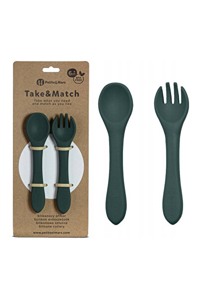 Petite&Mars Set tacamuri, Petite&Mars, Take&Match, Din silicon, Fara BPA 6 lu...