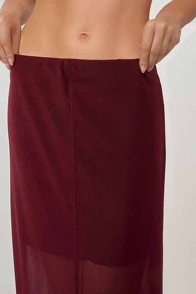 Hiccup High Waist Tulle Midi Skirt Pika Collection