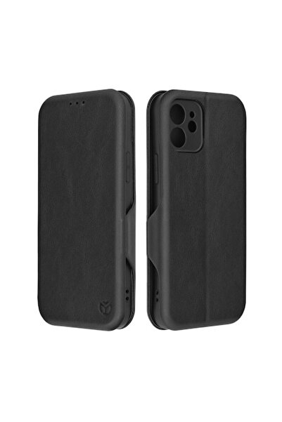 OEM Husa pentru iPhone 12 Techsuit Safe Wallet Plus, Black