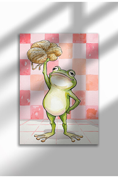 21mxm Imprimeu pe pânză amuzant cu tematică de baie – Poster amuzant cu anima...