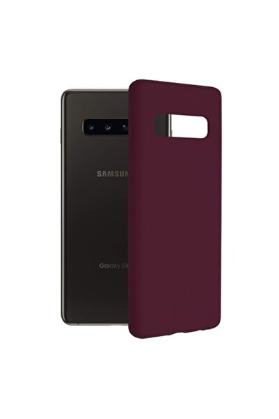 Bibilel Θήκη για Samsung Galaxy S10 Plus, Techsuit Soft Edge Σιλικόνης, Δαμασ...