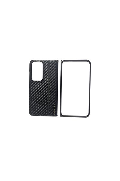 OEM Protective Case for Oppo Find N - Ultra-thin Style and Elegant Carbon Design, Black