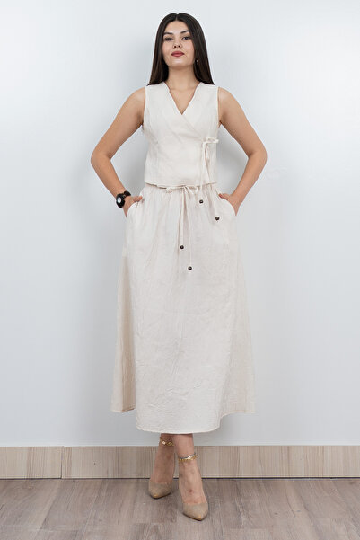 MissVina مجموعة قماش المظلة المربوطة 1260