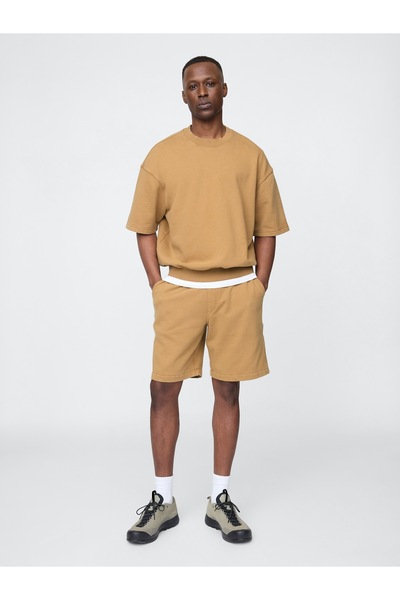 GAP Erkek Hardal Heavyweight Carpenter Sweat Şortlar